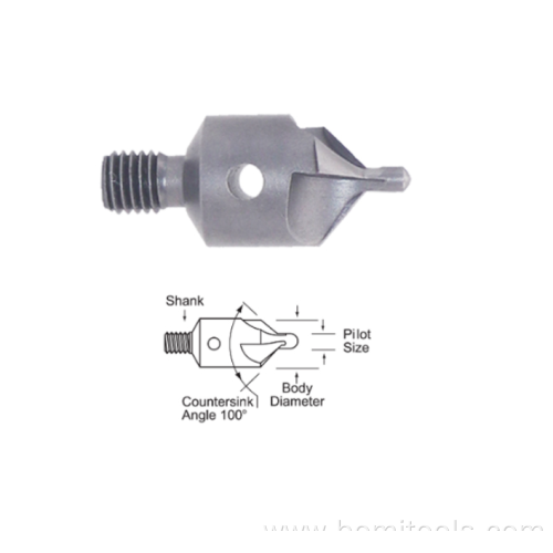 Piloted Aircraft Microstop Countersink Cutter